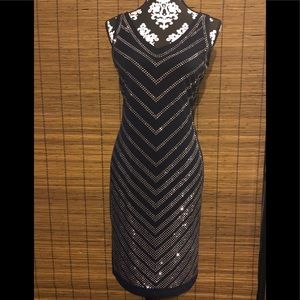 V-neck cocktail/party dress
